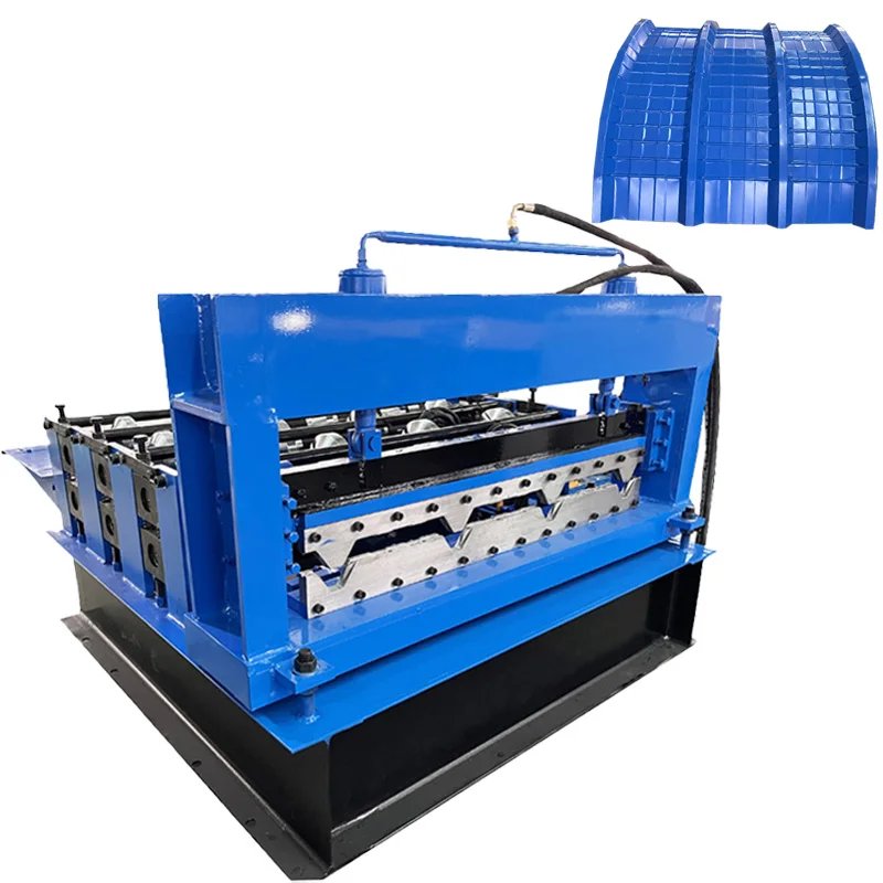 Roofing Sheet Panel Curving Bending Roll Forming Machine for Corrugated Tile Metal Trapezoidal Steel Arch Roof Curved Machine