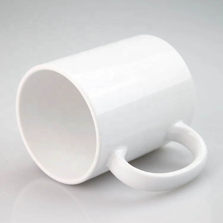 Wholesale AAA ceramic mug 11oz aaa white sublimation 11oz mug dimensions custom cup for sublimation