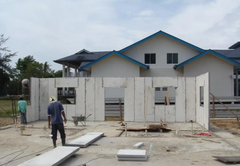 Building Materials For House Construction Installation Machine Concrete Forming Machine Line Wall Panel