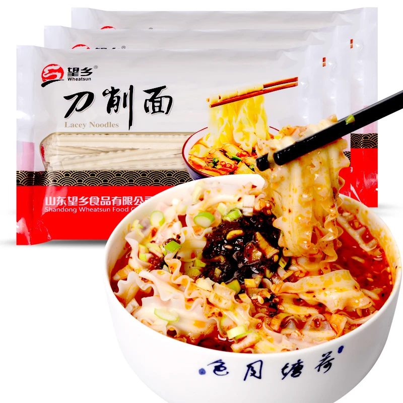 400g low calorie OEM instant Healthy  noodles bulk certificated high quality lacy fine dry noodles