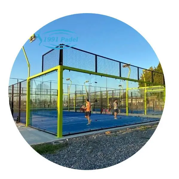 1991Padel Big Discount Outdoor indoor artificial grass padel court padel tennis courts factory price paddle courts Supplier