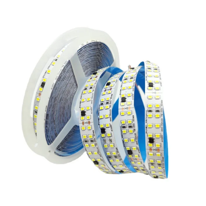 220v high-voltage linear light belt drive-free soft led strip 2835 240led/M Led tape light