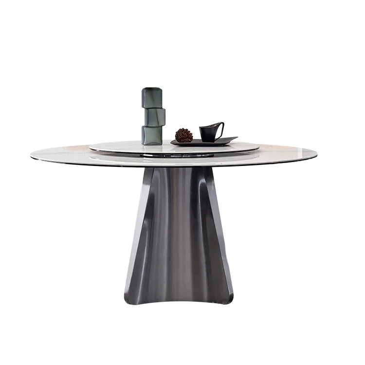 Dining Table And Chairs,Stainless Steel Frame Luxury Dinning Table,Marble top  Dining Room Table