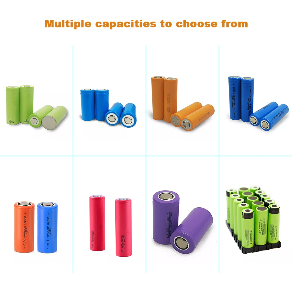 Smart BMS Battery For grid AGV Robot Energy Solution 12v 24v 52v 70v High Power Liion Battery Pack