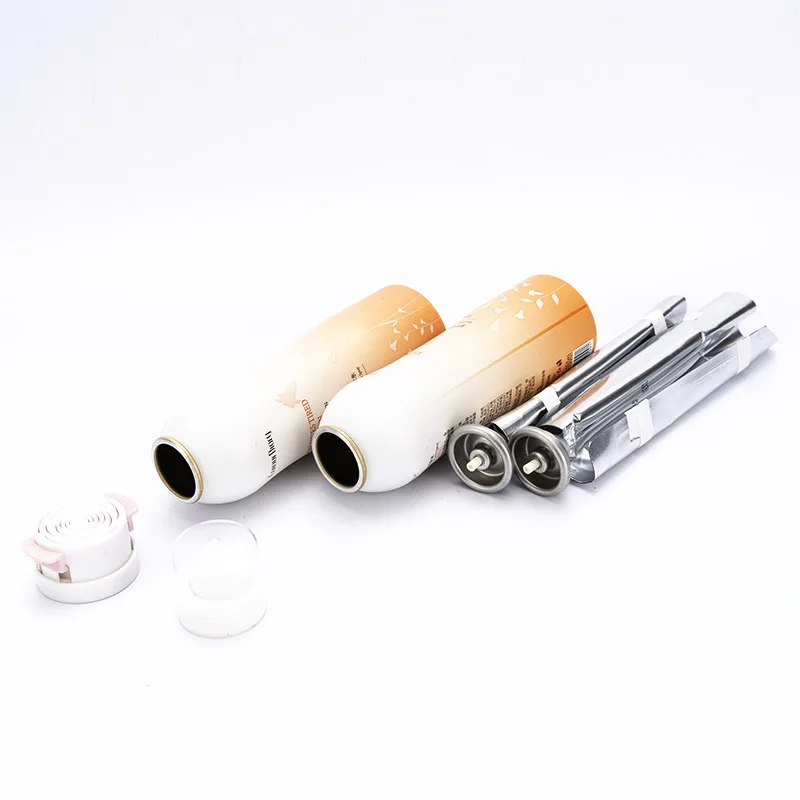 Wholesale 20ml 25ml 30ml 65ml 100nl 500ml aerosol can snow spray aerosol spray cans whipped cream