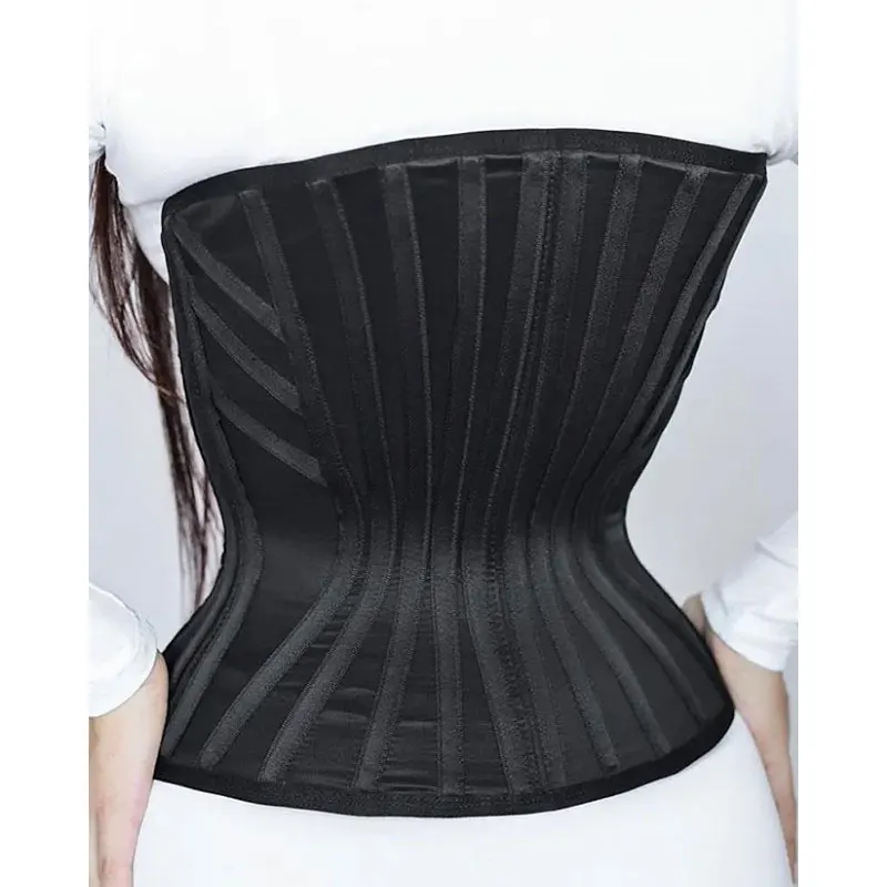 Hourglass Steel Bone Girdle Waist Trainer Women Standard Seamless Shorts Adults Crocheted Seamless Underwear Shapers Non-woven