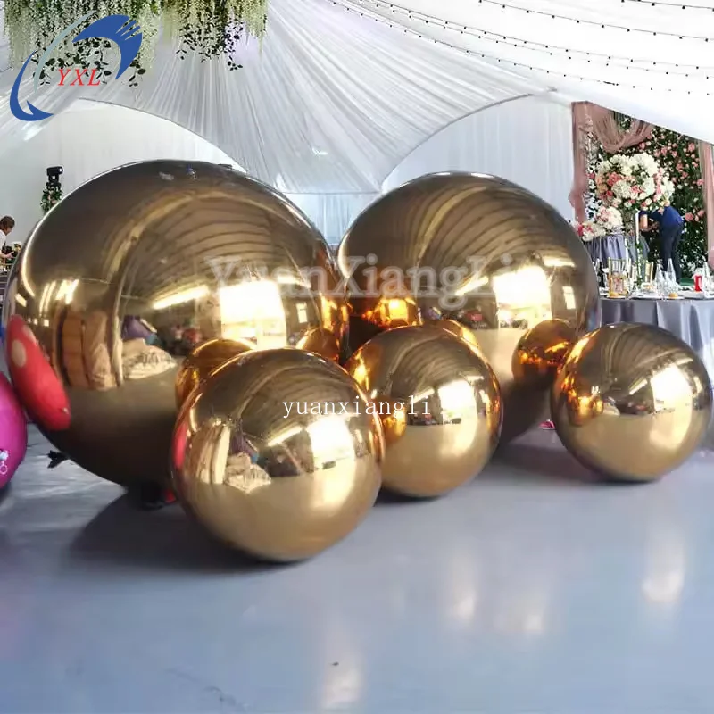 Hot Selling Colorful Hanging Inflatable Mirror Ball Decorative Inflatable Globe Mirror Ball Balloon