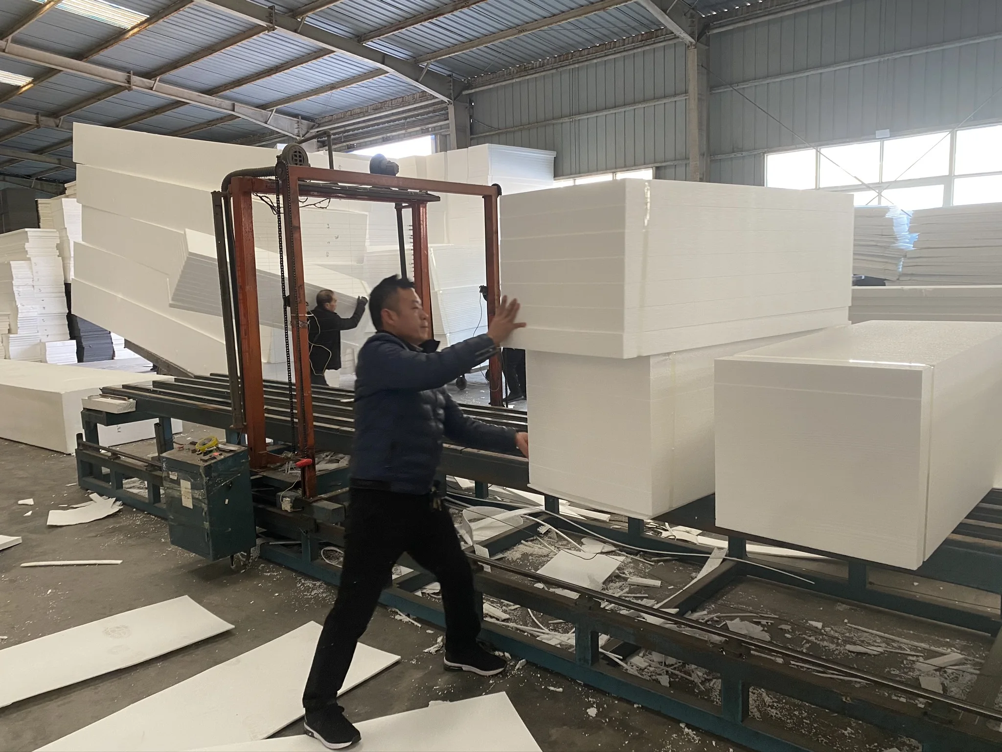 Professional production eps insulation board eps foam core for Sandwich Panel foam sheets eps