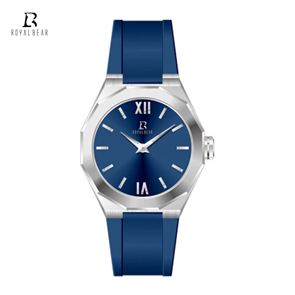 Custom logo waterproof stainless steel wristwatch luxury brand quartz wrist man watch