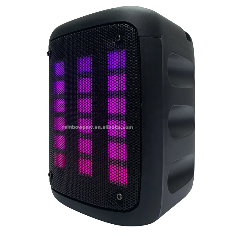 Best quality kts bt 5.0 speaker kts-1897 professional portable outdoor wireless 3 inch mini design speaker with rgb party light