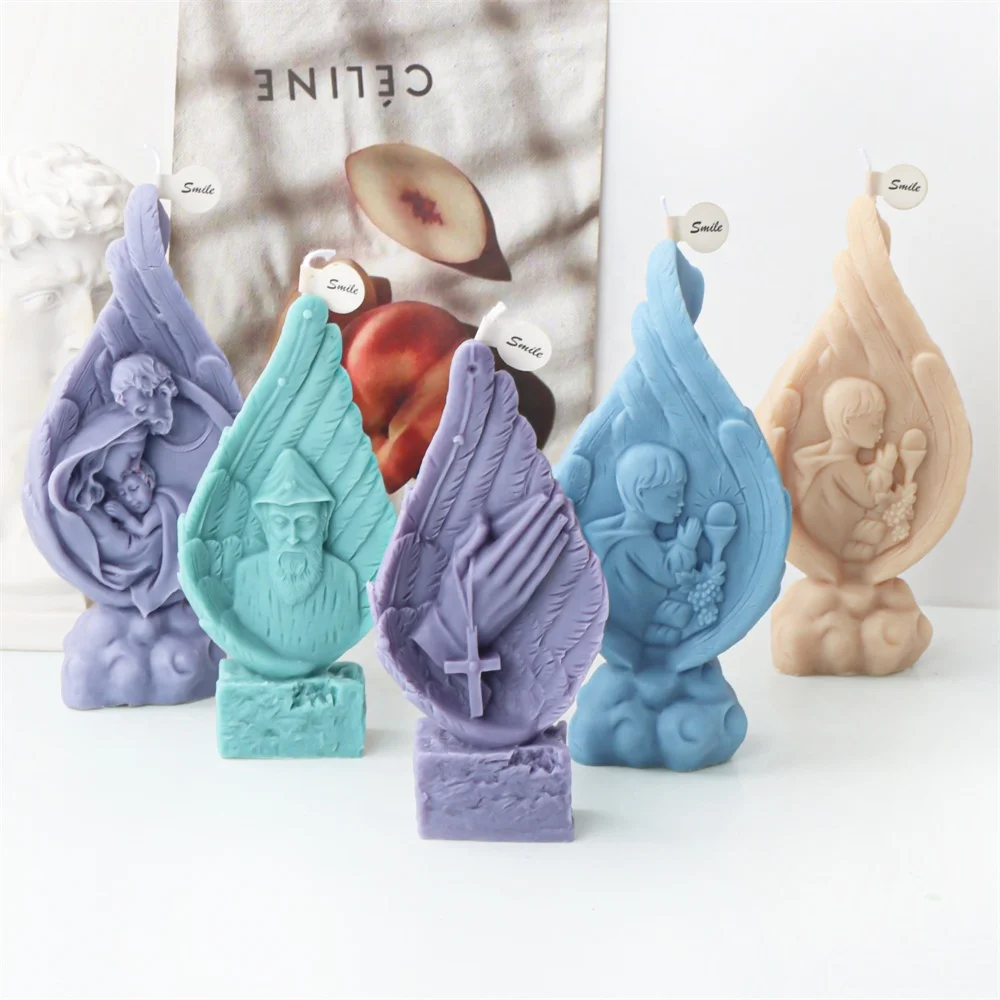 Силиконовая форма для свечах