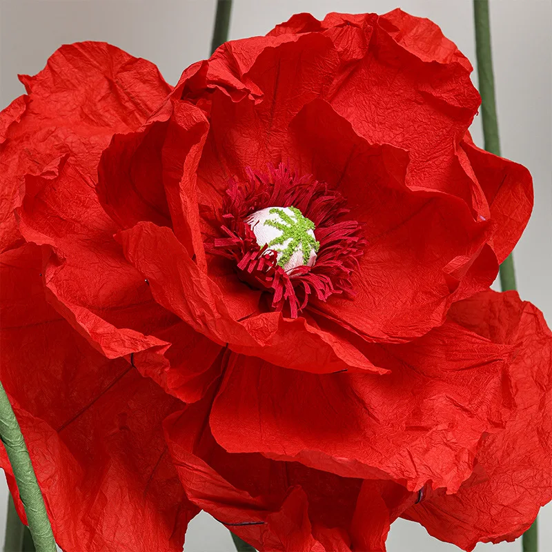 Artificial paper art Yu Meiren wedding road lead stage show window decoration wedding props Narcissus decoration dyed flower