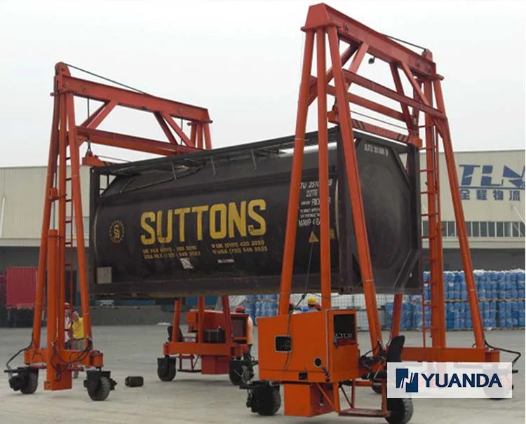 Outdoor container gantry tyre crane gantry hanger crane Container crane straddle conveyor