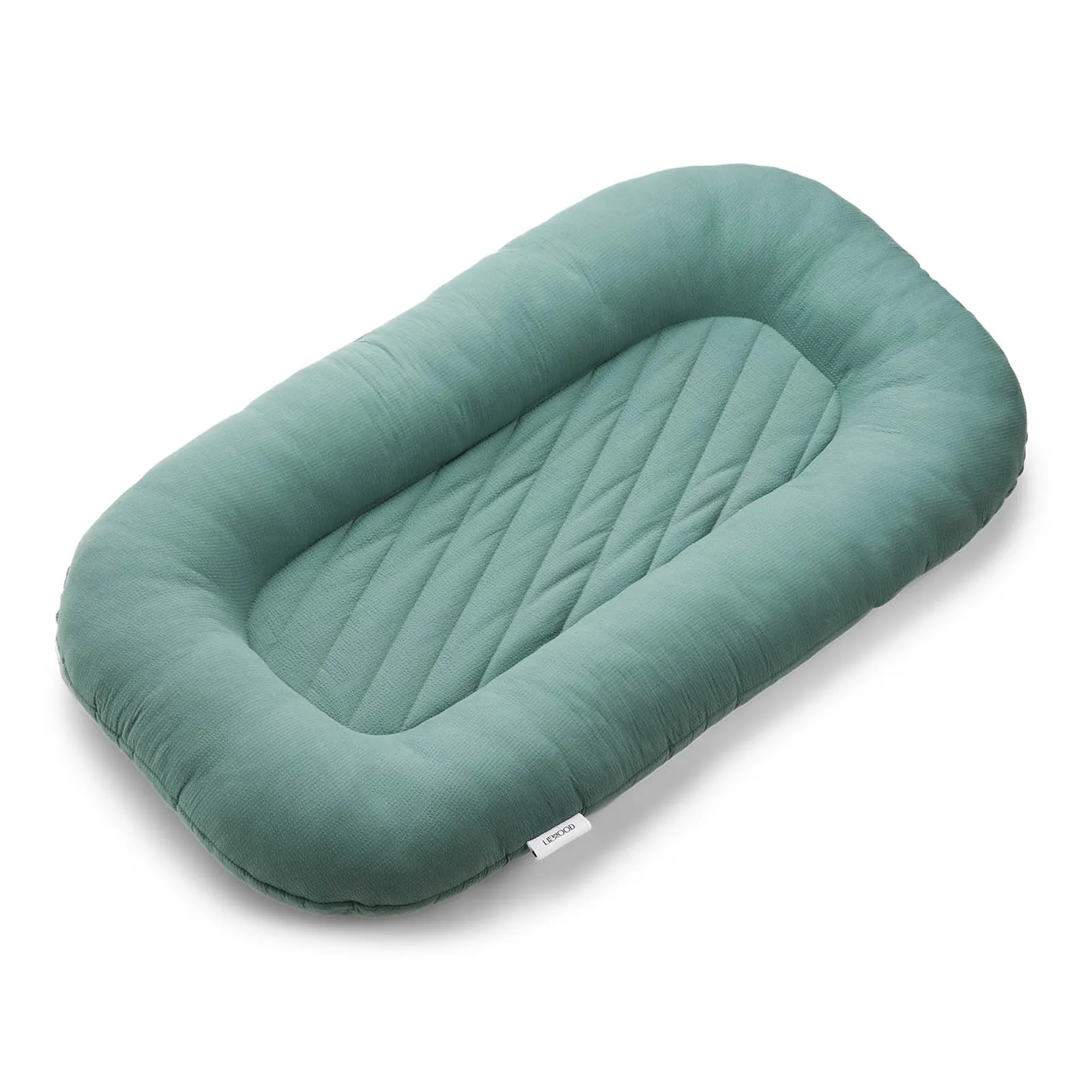 high quality cotton breathable portable baby lounger soothing sleeping nest bed custom pattern