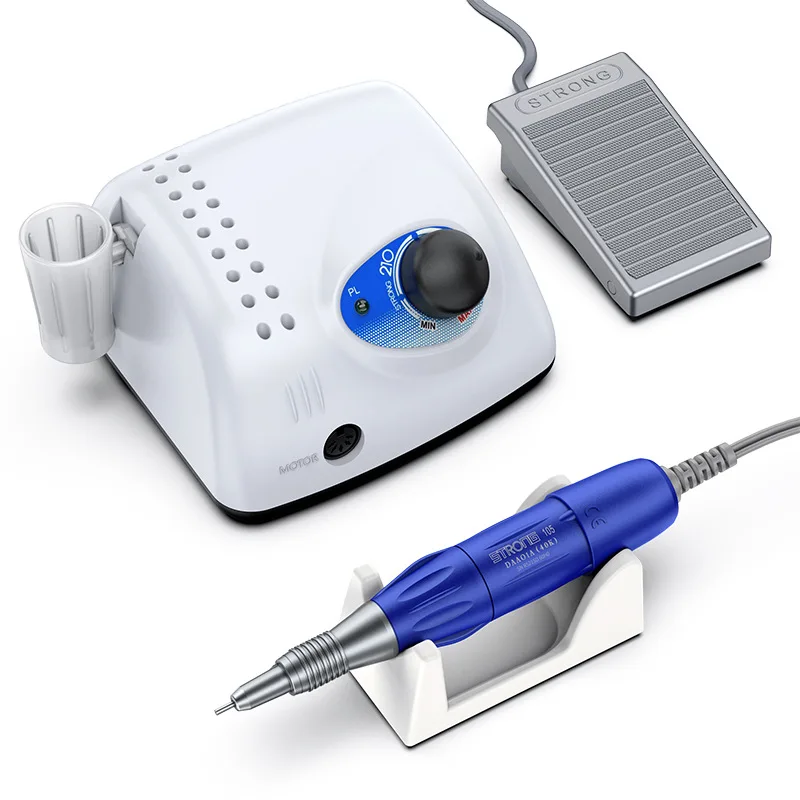 Saeshin Strong 210+105 Original Dental Micromotor Handpiece Jewelry Polishing Nail Drill Machine
