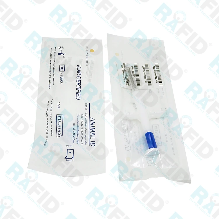 RAFID EM4305 Injectable Microchip Syringe for Animal ID with ICAR