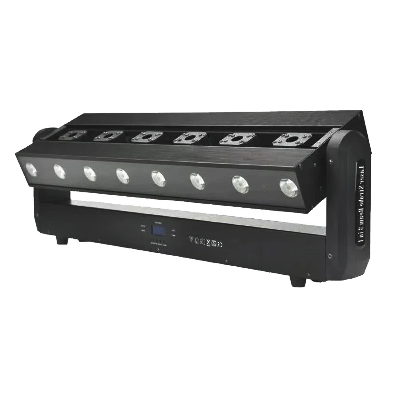 Лазерный + стробоскопический свет светодиодный луч 3 в 1 Dj ночной клуб движущийся головной лазерная