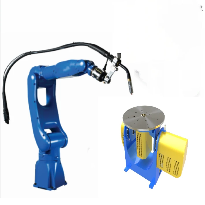 Industrial Robot Arm With Welding Torch Controller For Spot Welding And Laser Welding Robot