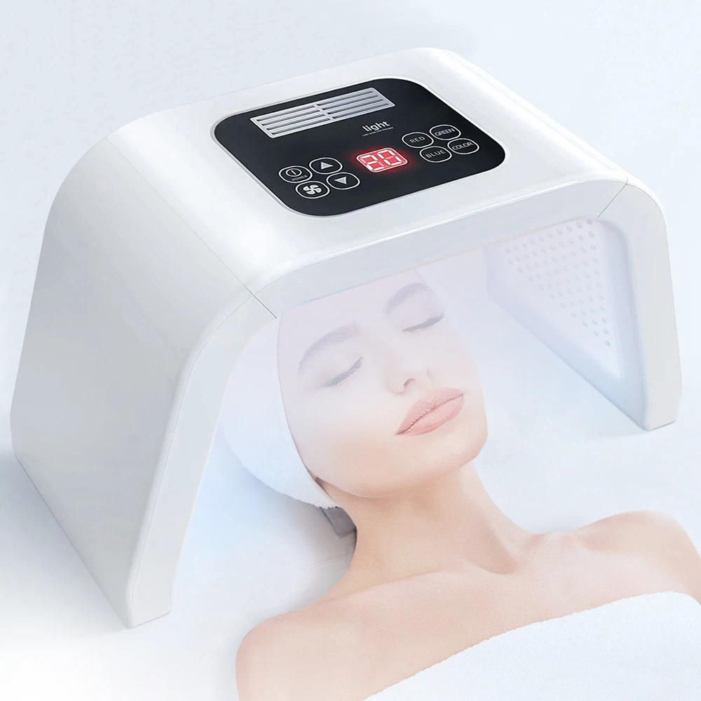 Customizable Blue LED Light Therapy Best Red Light Therapy Mask Anti-Aging Yellow LED Light Therapy Machine