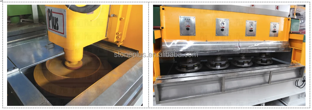 1+4 terrazzo tile calibrating and polishing machine stone terrazzo tile machine