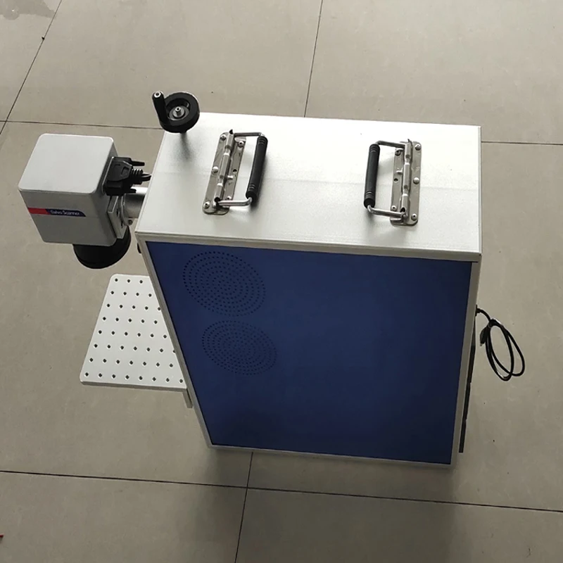 20W 30W 50W  deep engraving mopa color ipg metal steel 3d fiber laser marking machine price