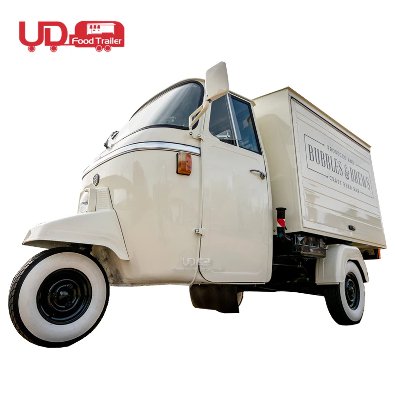  Лидер продаж тележка для пищевых продуктов трехколесная Piaggio Ape