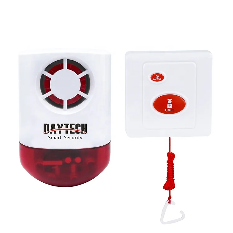 Daytech JH003 1-1 Waterproof Call Button Wireless SOS Emergency Alarm For Elderly Personal Attention 433Mhz