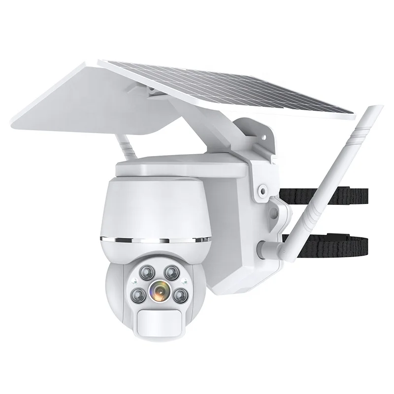 Outdoor smart CCTV solar IP security camara wireless 1080P HD night vison surveillance wifi camera