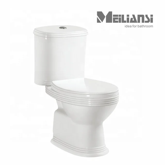 European Water Mark Australian Standard Sanitary Ware Square Toilet Bathroom Two Piece Ceramic Toilets