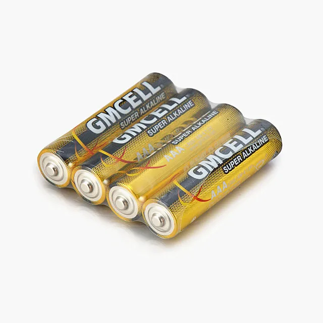 GMCELL Wholesale Batteries Alkaline Cell AA Battery Size 1.5V AAA Lr03 AM4 Alkaline Battery