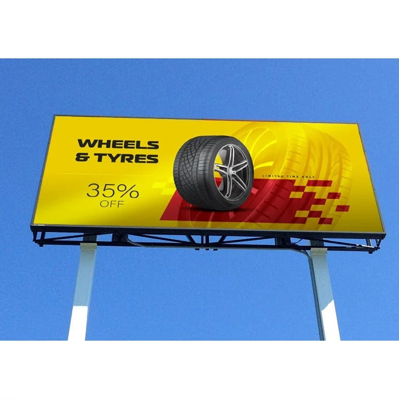 Outdoor Waterproof Advertising LED Single Double Sides LED Screen Digital Billboards Display Panel