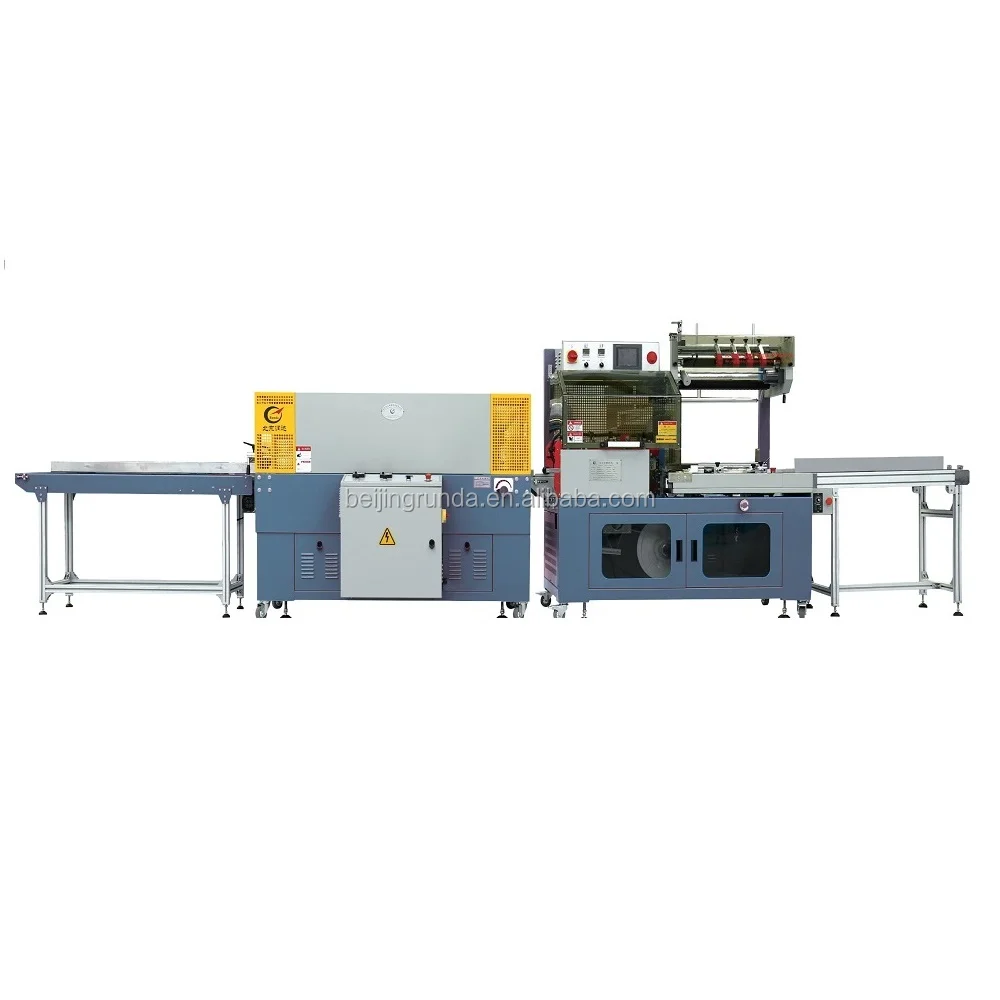 SF728-L Heat Wind Automatic L Pof  Film Sealer shrink tunnel shrink packing machine for box over wrap