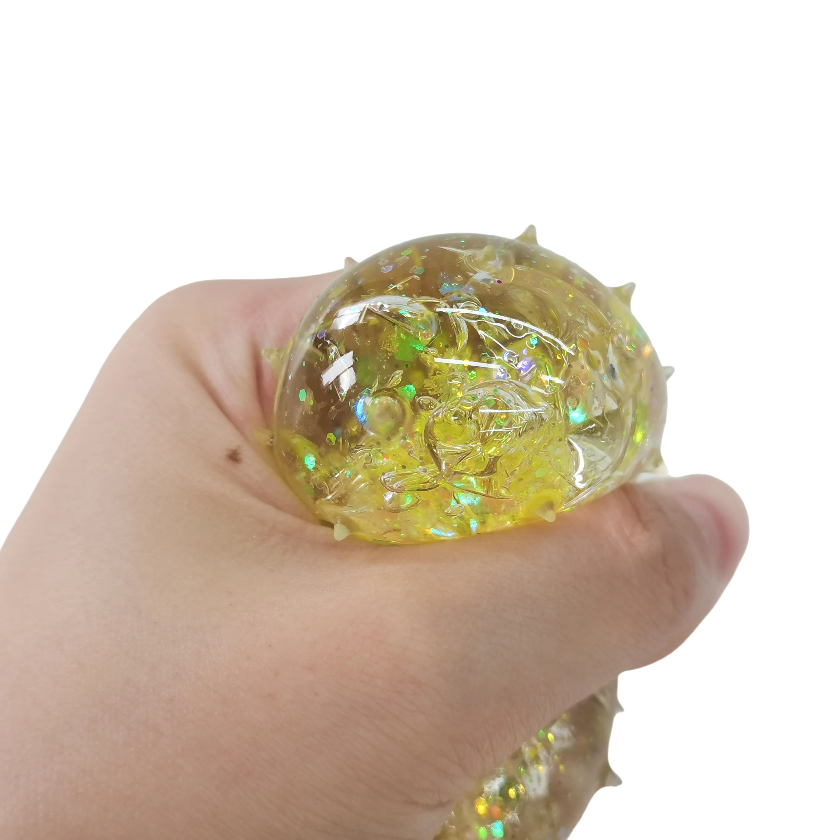 2024 New Design Tension Relief Toys Hand Exercise Balls for Relax Ice Cube Stress Ball for Children Party Favor