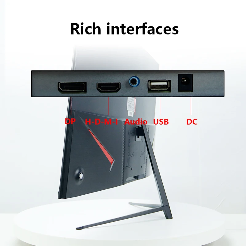 Pc 24 27 32 34 Inch Lcd Monitor 144hz 165hz 2k 4k Computer Display Rgb Light Bar Gaming Screen Monitors