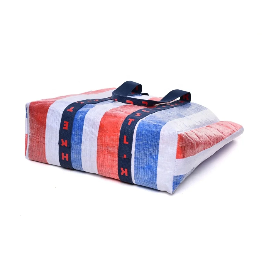 Custom Logo Waterproof Shopping Bag Reusable Grocery Tote Bags