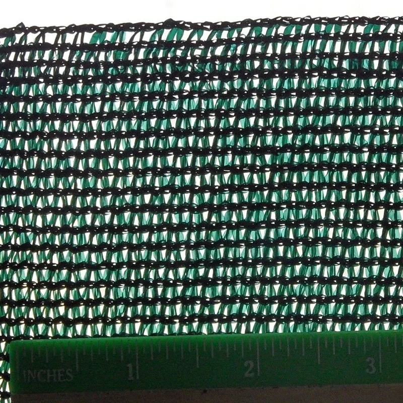 HDPE Plastic Agriculture Shade Cloth Net Roll /Malla raschel 95% sun shade mesh