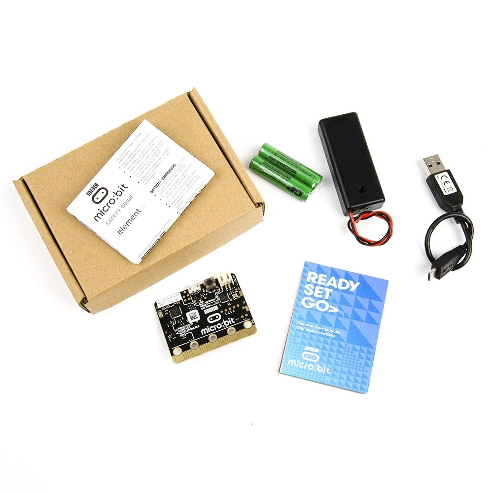 BBC Micro:Bit Learning Kit for Microbit Basic Programming Knowledge Python Graphics Programming Kit