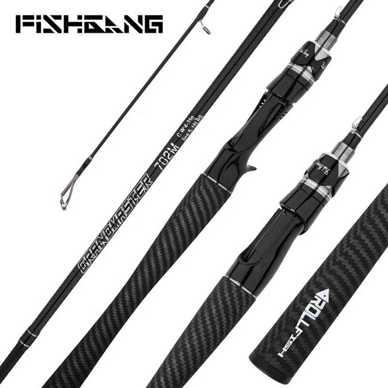 FISHGANG Новое поступление 24 т высокоуглеродистые 1 8 м 2 4 морские удочки спиннинг сверхлегкие спиннинги для продажи