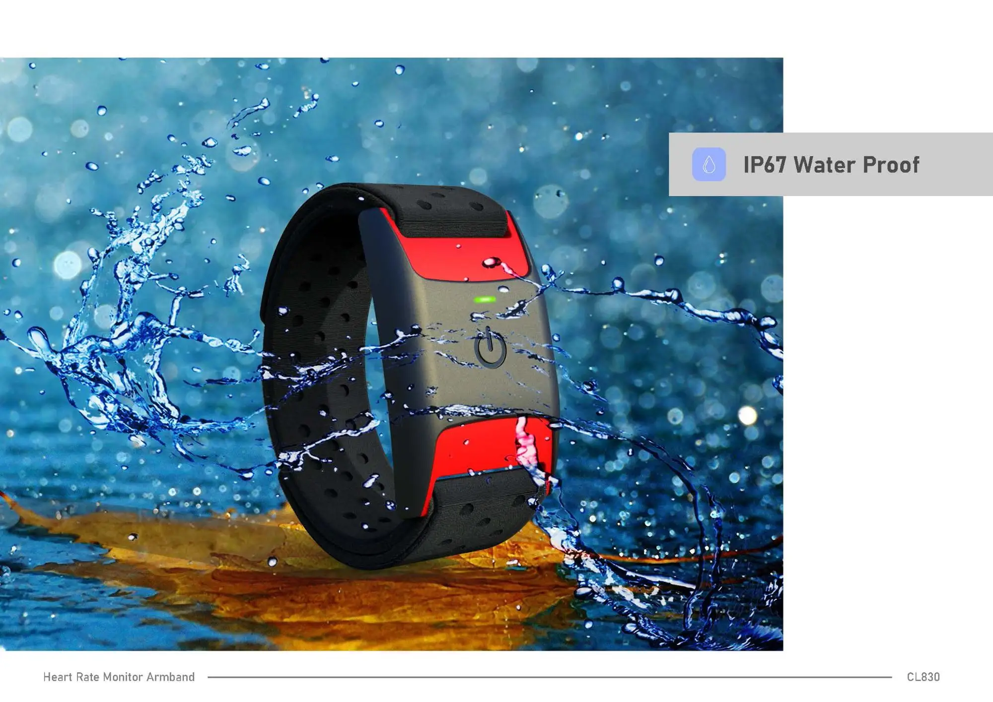 Wearable Heart Monitor Activity Monitor Smart Fitness Tracker Android iOS Smart Wristband for Gym