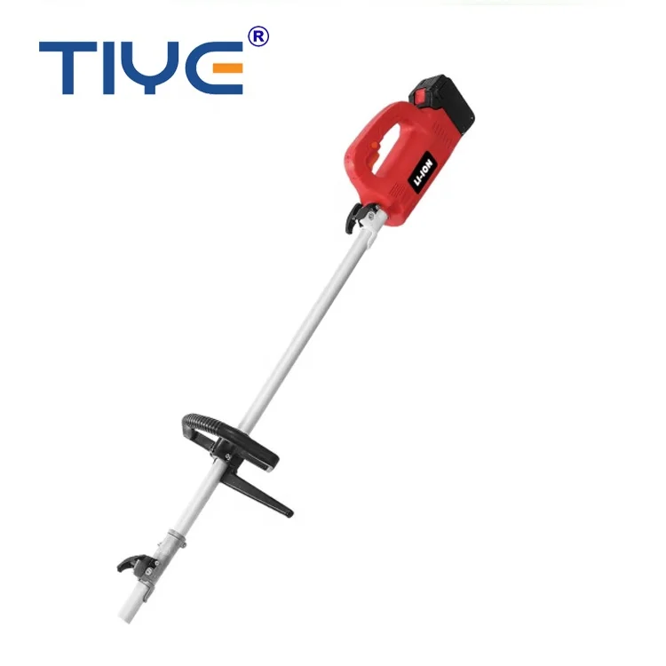 TIYE Electric Trimmer Brushcutter 18V Lithium Battery Brush Cutting Machine Grass Cutter Hand Held Cordless hedge trimmer