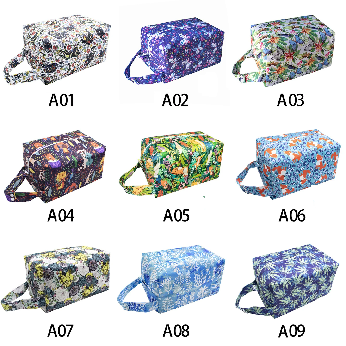 Portable Multi-functional 3D diaper pod bag large capacity durable waterproof PUL mummy storage travel bag holder with handle