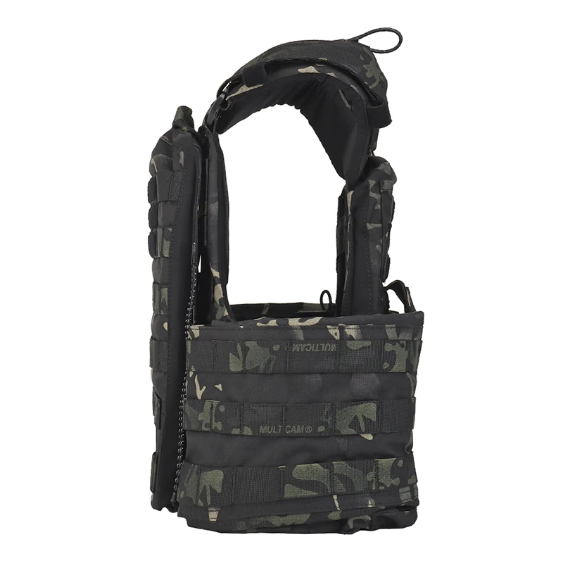 SABADO Quick Release CPC Bandolier Tactical Vest Durable Cordura Heavy Camouflage Vest With EVA Board