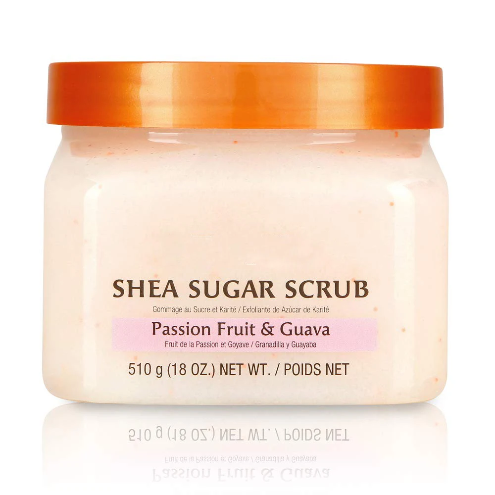 Частная торговая марка органических натуральных красочных фруктов, сахар Ши, Отшелушивающий скраб для лица и тела