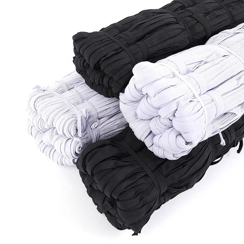 Coupons for popular products white and black flat adjustable elastic cord for DIY accessories pregnant women