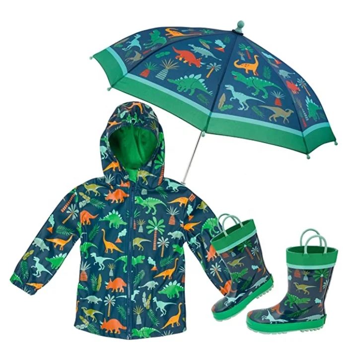 Newly Develop Waterproof Rubber Cute Patterns Wellies Rain boots for Girls & Boys