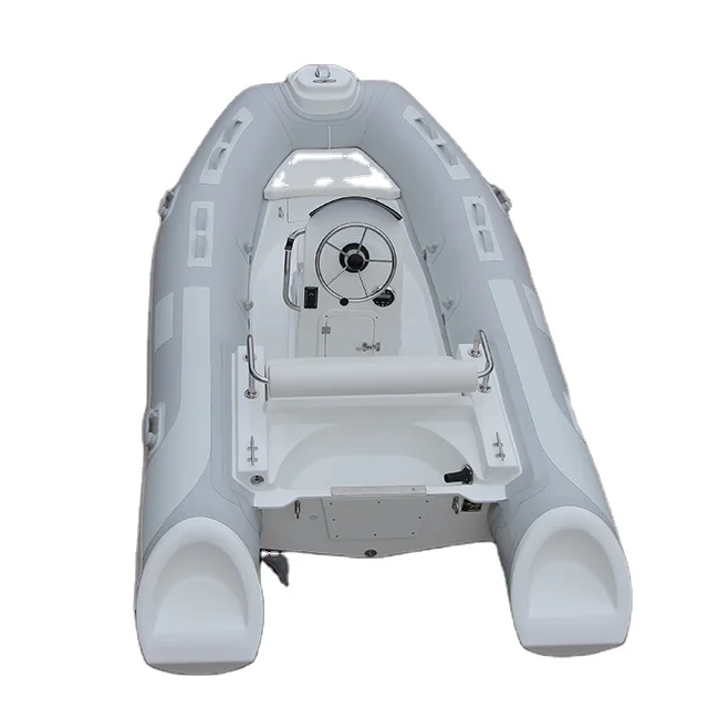 ZhenBo Luxury Leisure Rib-340C 11ft PVC Hypalon Inflatable Rigid V-Hull High-speed Family Sport Ribs