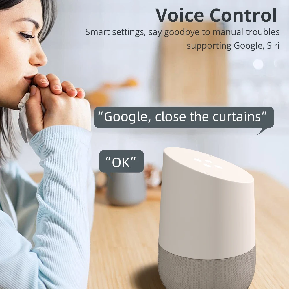 Zemismart Matter Thread Rechargeable Roller Shade Motor Electric Matter Smart Devices Curtain Motor Google Home Smarthing App