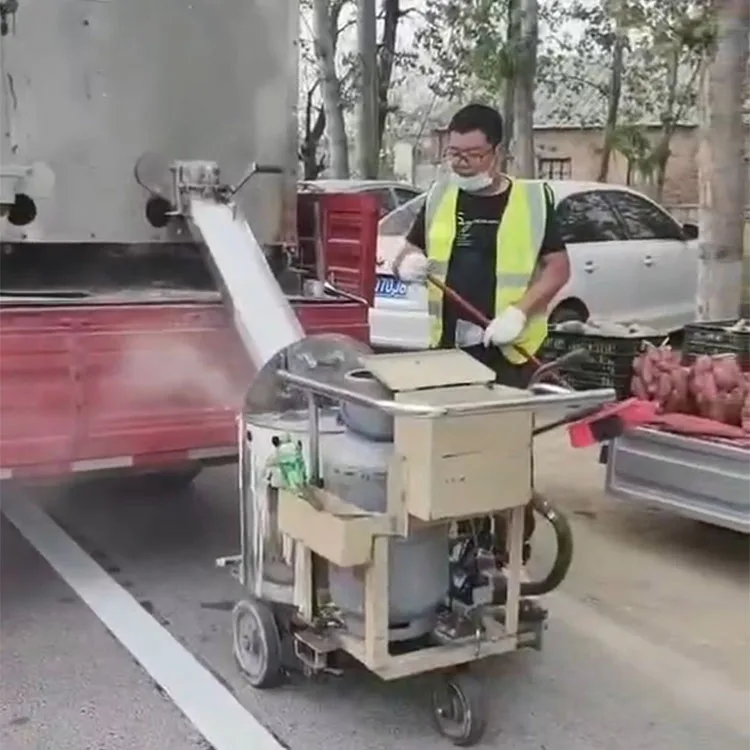 Hand Push High Pressure Airless Line Painting Machine Manual-Road-Marking-Machines
