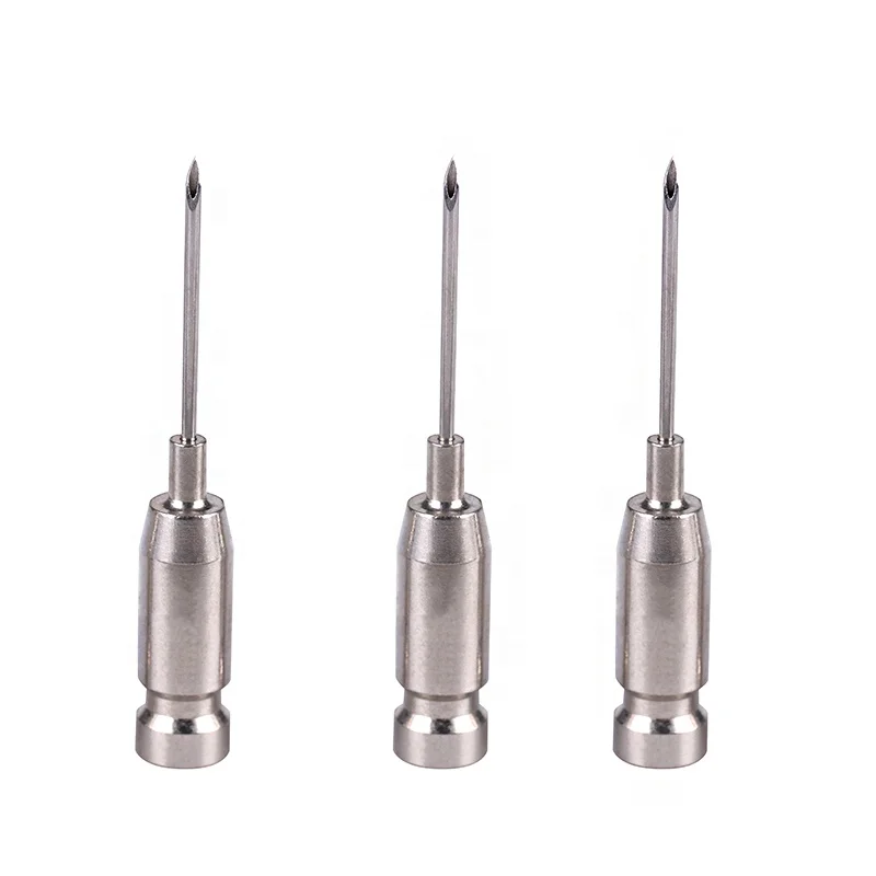 Custom medical surgical biopsy bone marrow side hole pointed bevel puncture injection needle