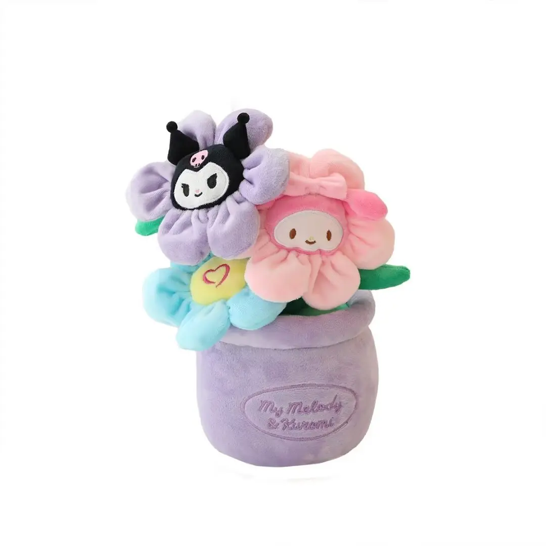 МБ мультяшная моя мелодия Куроми Cinnamoroll плюшевая кукла игрушка плюшевый букет подарок на день Святого Валентина рождественские подарки выпускной